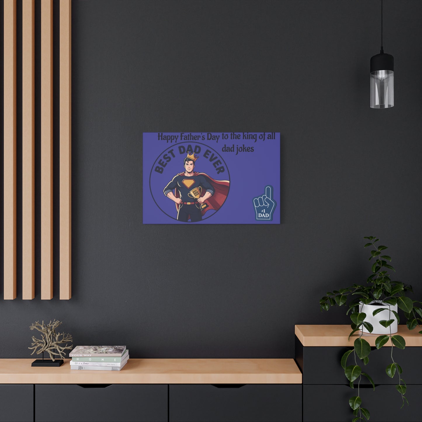 Best Dad Canvas
