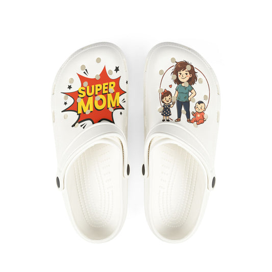 Super Mom Foam Clogs | Slip-On Rubber Shoes