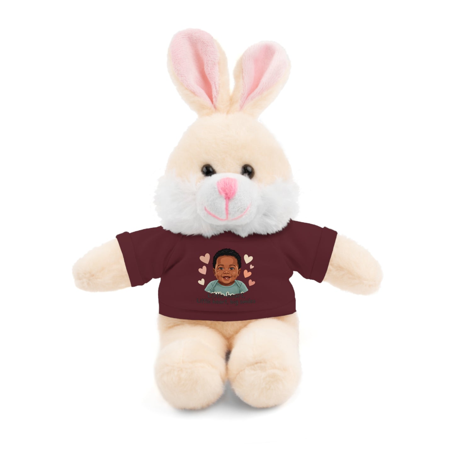 Baby Boy Stuffies with 'Little loved, big smile' Tee