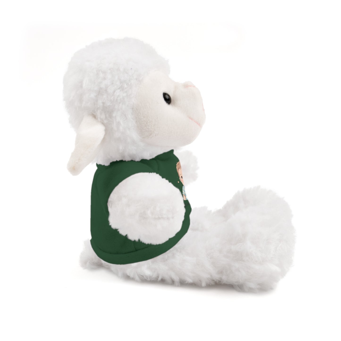 Baby Boy Stuffies with 'Little loved, big smile' Tee