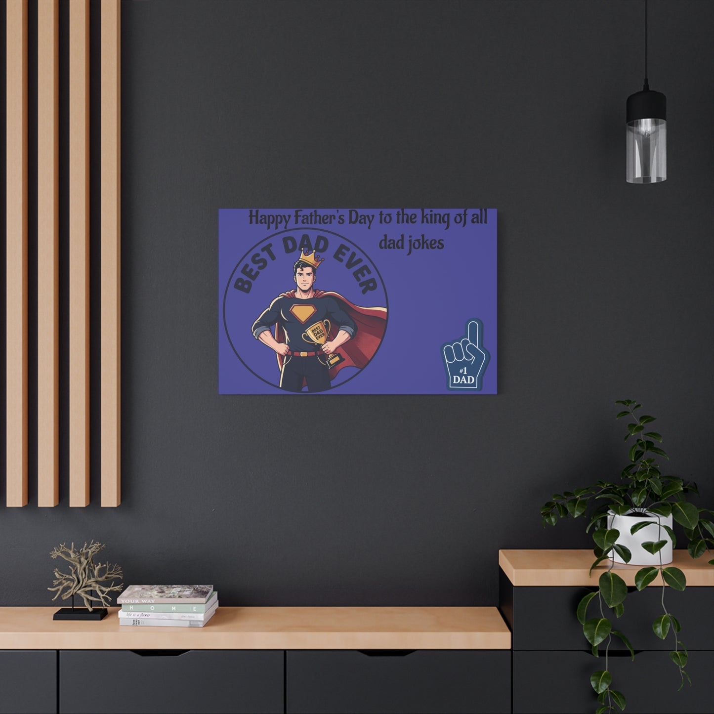 Best Dad Canvas