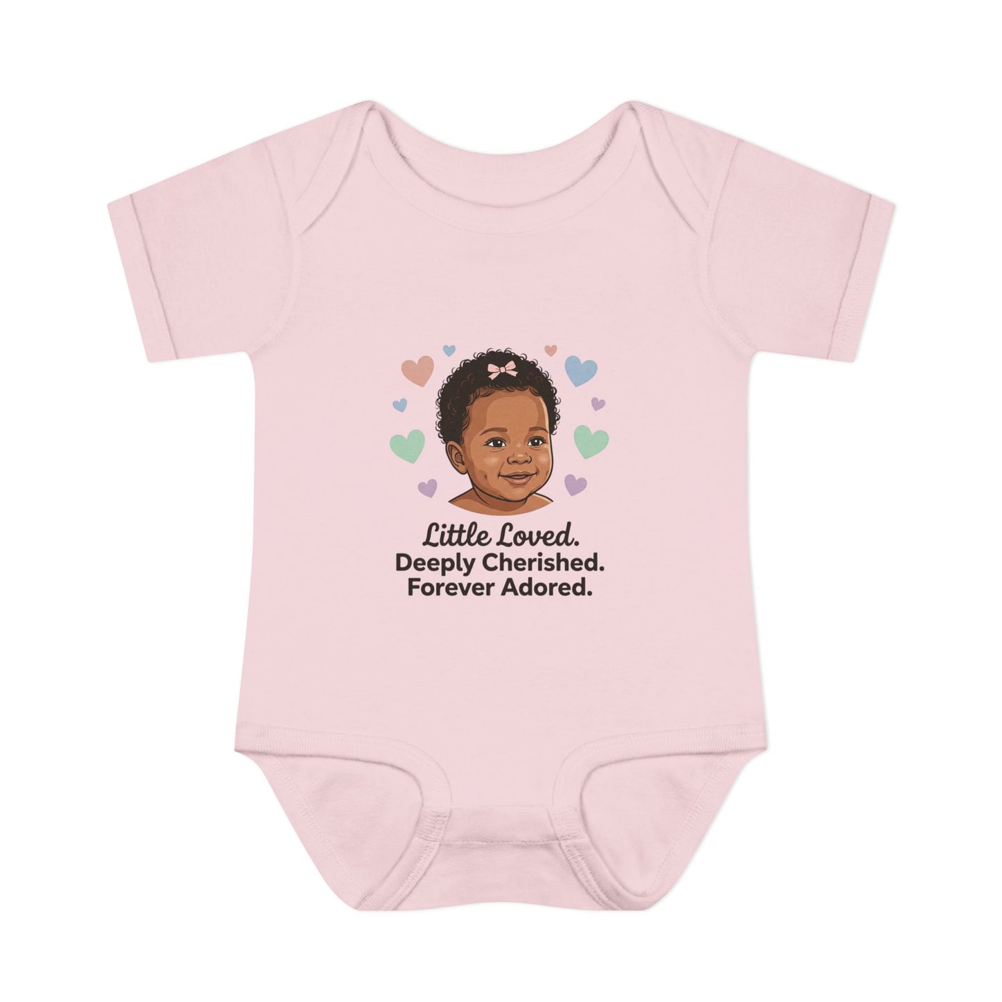 Little Loved Infant Bodysuit — "Little Loved. Deeply Cherished. Forever Adored." Baby Onesie