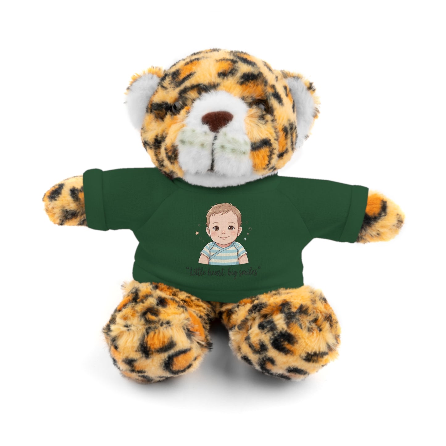 Baby Boy Stuffies with 'Little loved, big smile' Tee