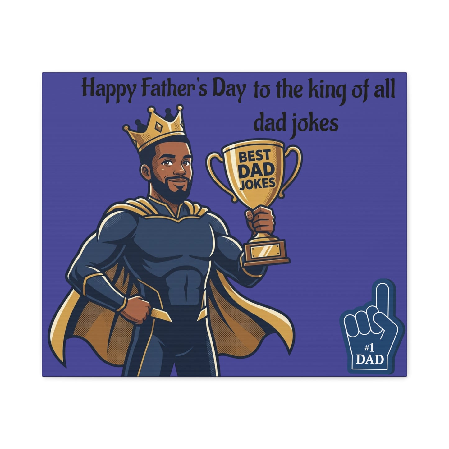 Best Dad Canvas