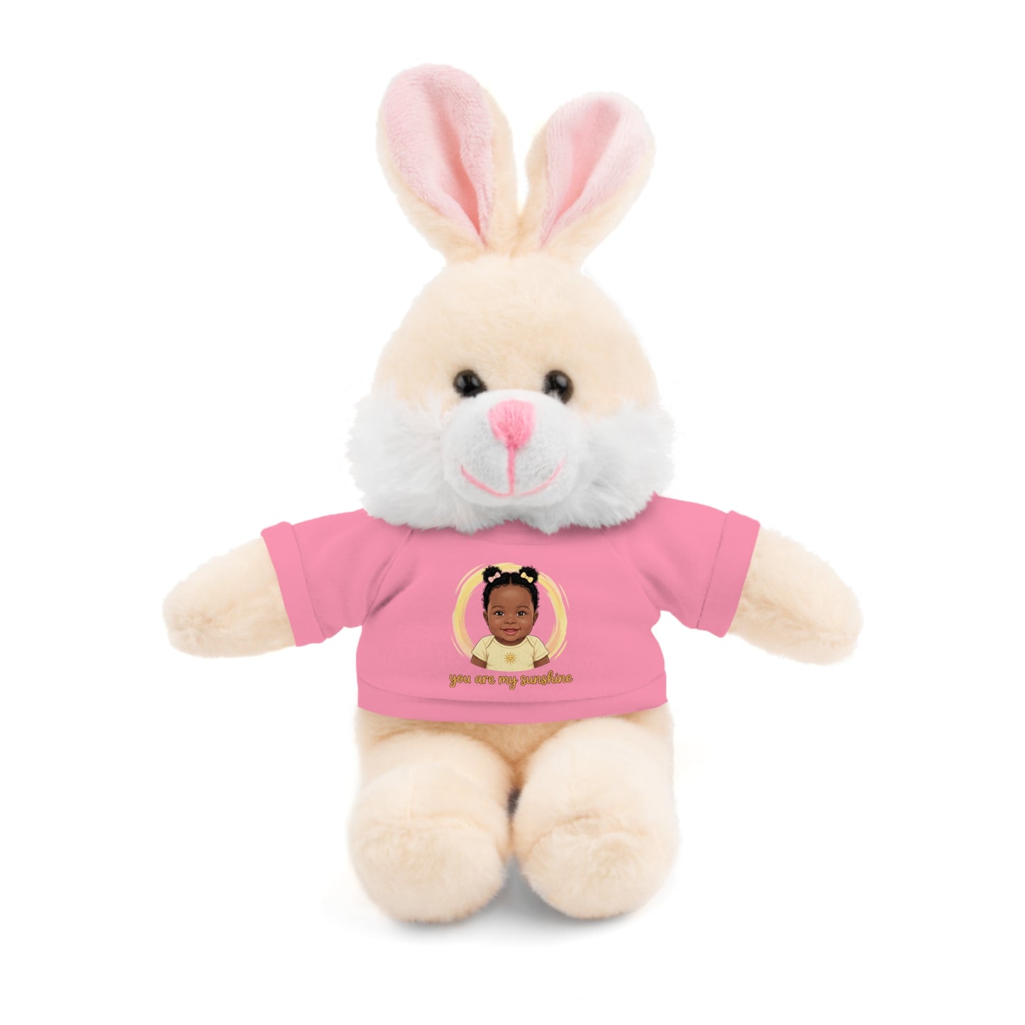 Baby Girl Stuffies with 'You are my sunshine' Tee