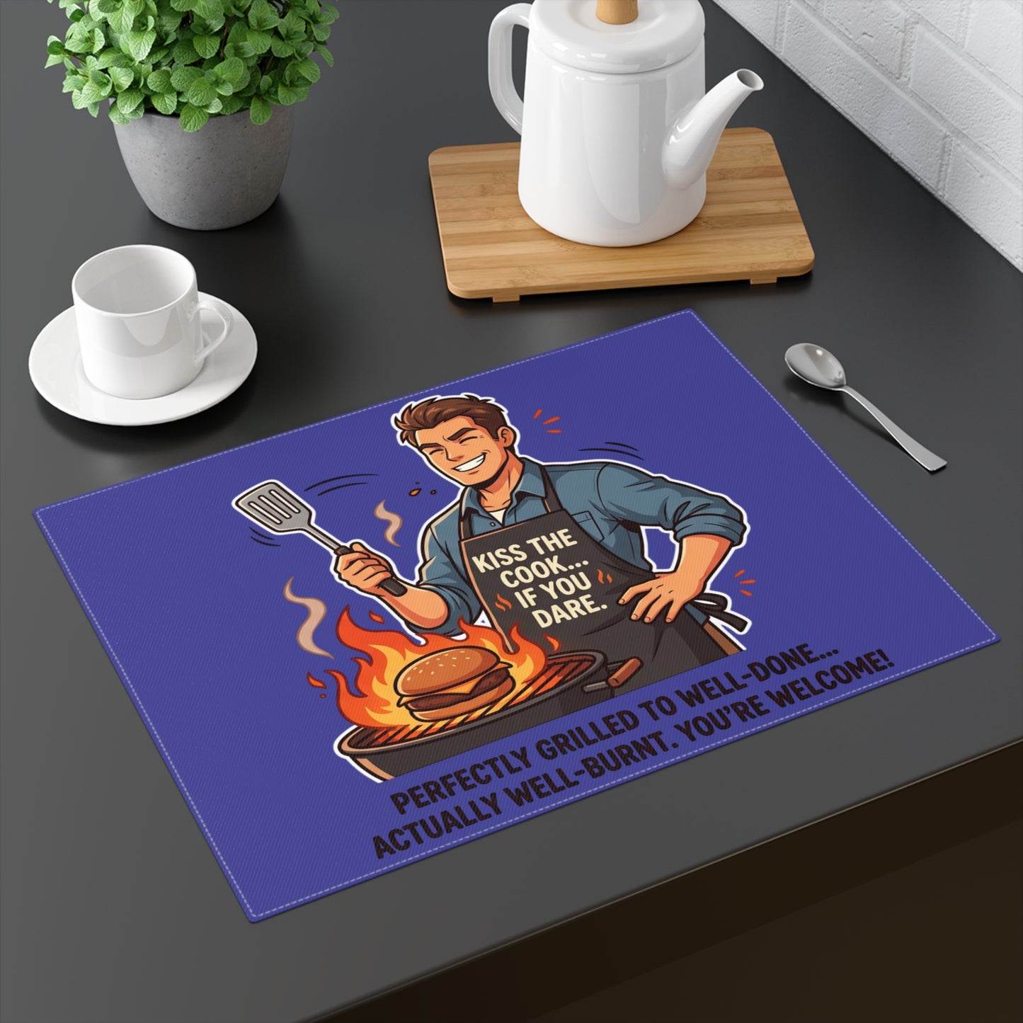 Dad's Grilling Placemat | Dad Humor