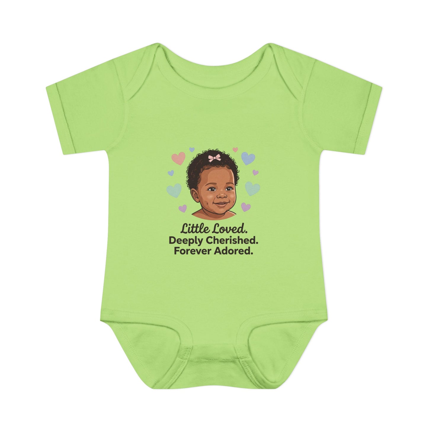 Little Loved Infant Bodysuit — "Little Loved. Deeply Cherished. Forever Adored." Baby Onesie
